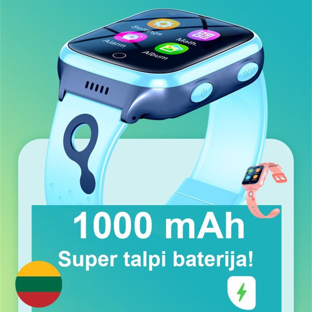 K9 laikrodis telefonas