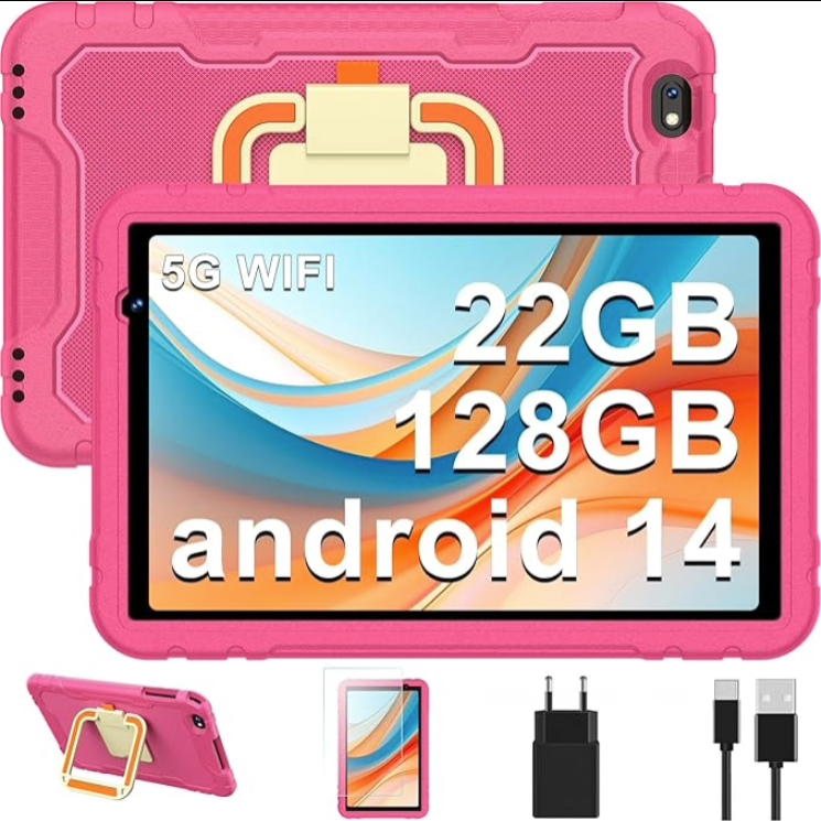 Planšetė vaikams 22GB RAM - 128 ROM (1 TB ROM)