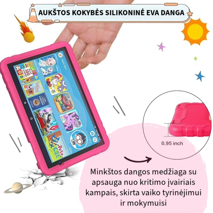 Planšetė vaikams 22GB RAM - 128 ROM (1 TB ROM)