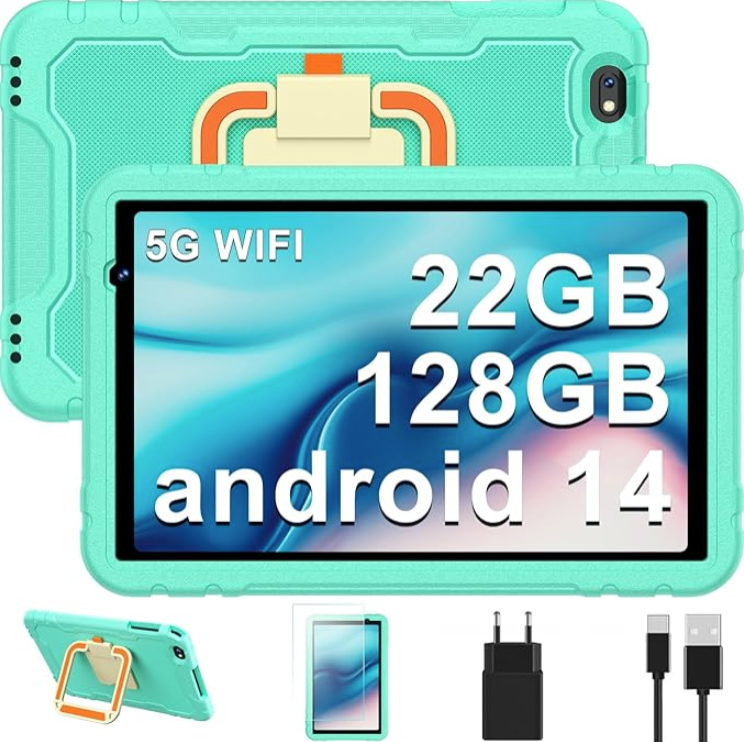 Planšetė vaikams 22GB RAM - 128 ROM (1 TB ROM)