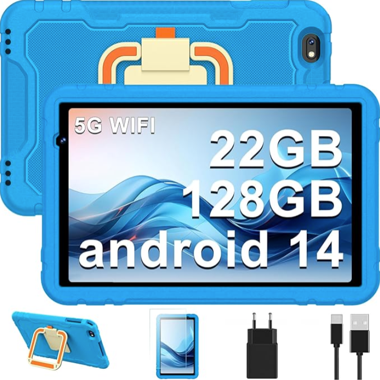 Planšetė vaikams 22GB RAM - 128 ROM (1 TB ROM)