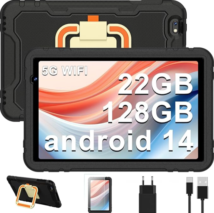 Planšetė vaikams 22GB RAM - 128 ROM (1 TB ROM)