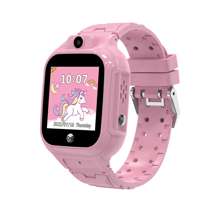 Vaikiškas išmanusis laikrodis Forever Kids See Me! 3 GPS IP65 4G rožinis