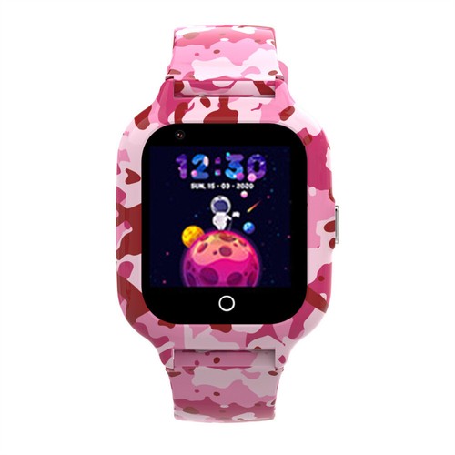 Vaikiškas išmanusis laikrodis JG Smart Watch NEMO LTE rožinis