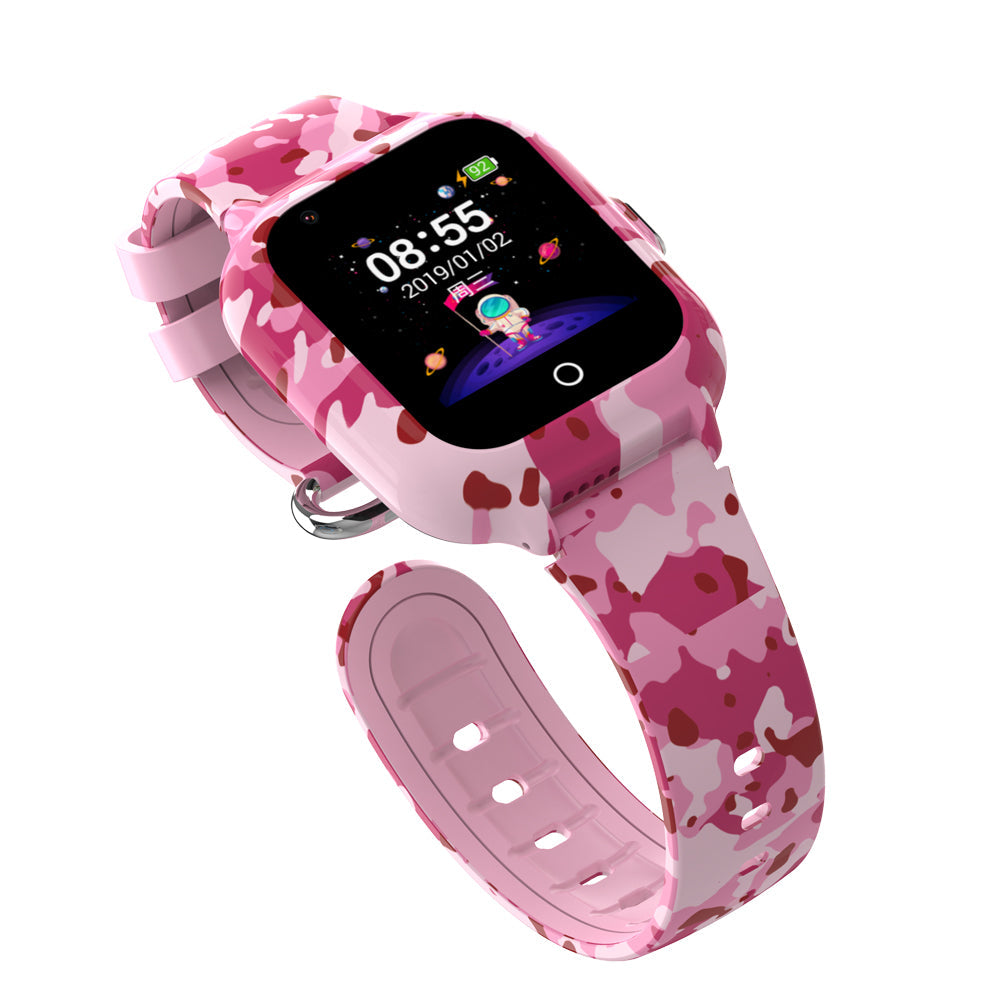 Vaikiškas išmanusis laikrodis JG Smart Watch NEMO LTE rožinis