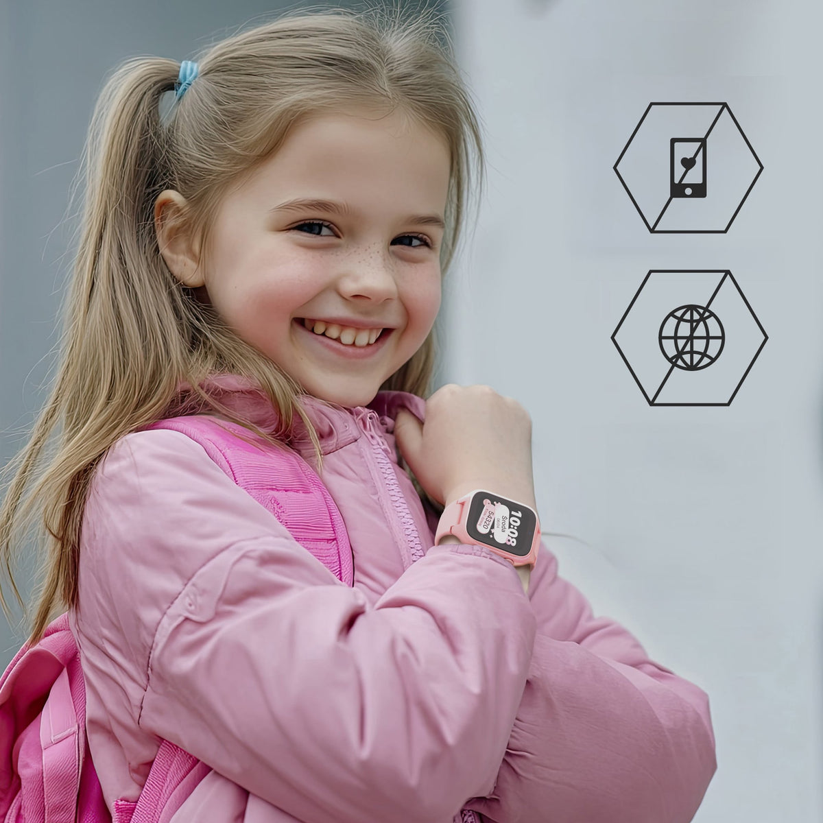 Vaikiškas išmanusis laikrodis STELIO 4G LTE su kamera ir GPS – prekės nuotrauka 13
