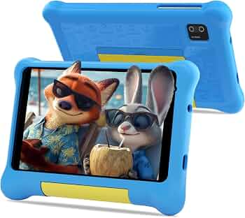 Vaikiškas planšetinis kompiuteris Android 7", 3 GB RAM, 32 GB, mėlynas