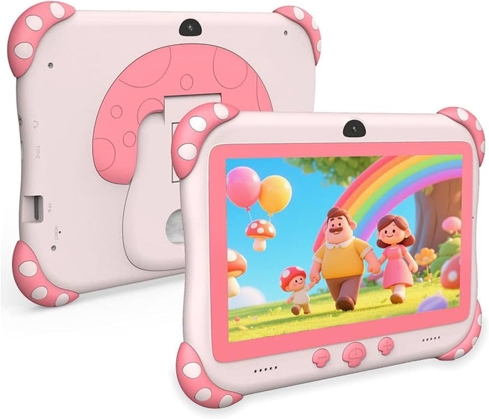 Vaikiškas planšetinis kompiuteris Ascrecem Y8 7" 32 GB / 2 GB rožinis